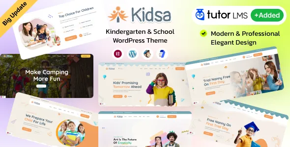 Kidsa - Kindergarten & School WordPress Theme + RTL