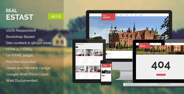 RealEstast - Real Estate HTML Template