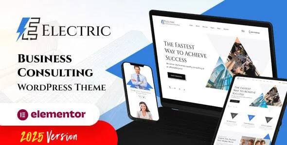 Electric - Elementor Business Consulting WordPress Theme