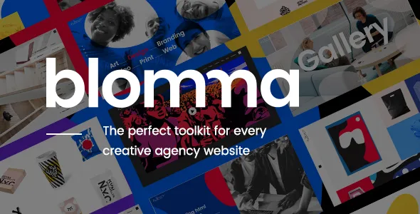 Blomma - Creative Agency Portfolio WordPress Theme