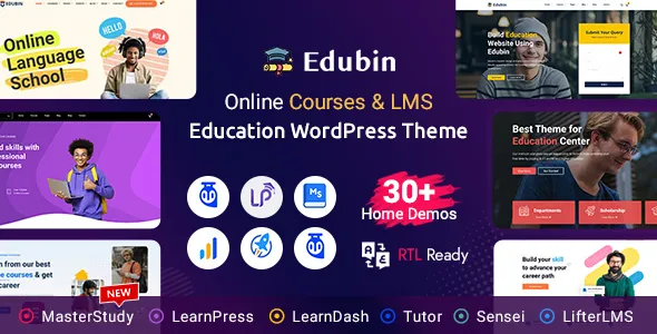 Edubin - Education WordPress Theme