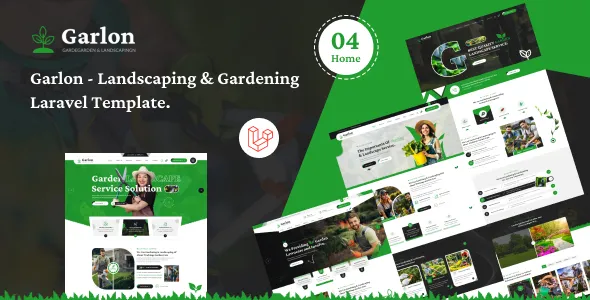 Garlon – Gardening and Landscaping Laravel Template