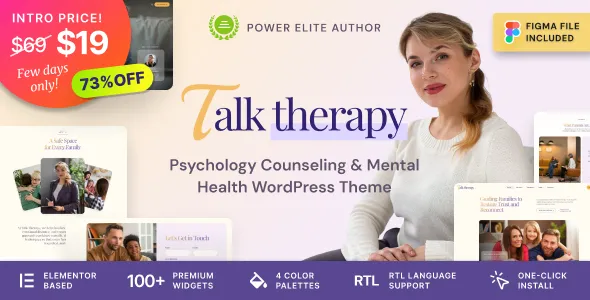 Talk Therapy – Psychology Counseling & Mental Health WordPress Theme