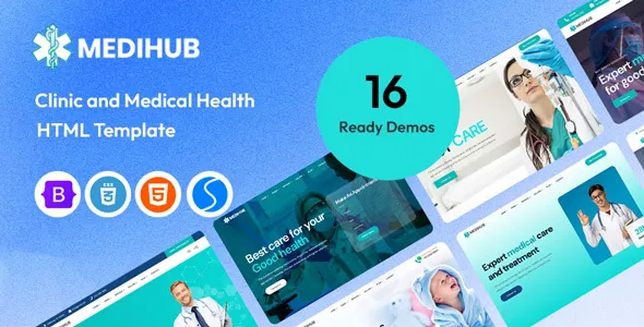 MediHub - Medical & Health HTML Template