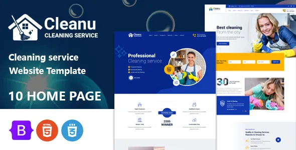 Cleanu - Cleaning Services Template