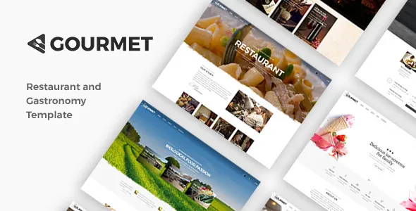 Gourmet - Restaurant And Food Theme