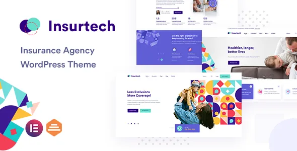 Insurtech - Insurance Agency WordPress Theme