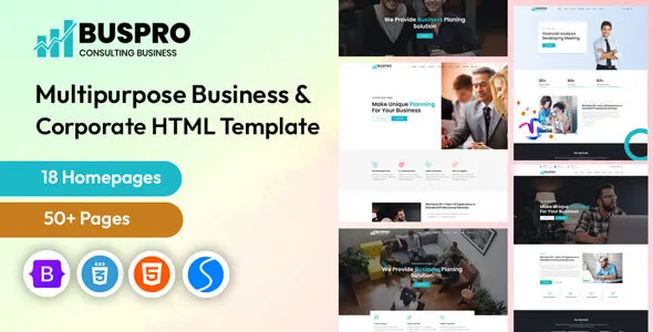 Buspro – Multipurpose Business & Corporate HTML Template
