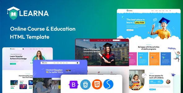 Learna - Education HTML Template