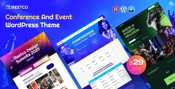 Meetco - Event & Conference WordPress Theme
