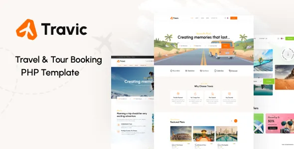 Travic - Tour & Travels Agency PHP Template