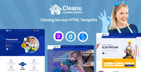 Cleanu - Cleaning Services HTML Template
