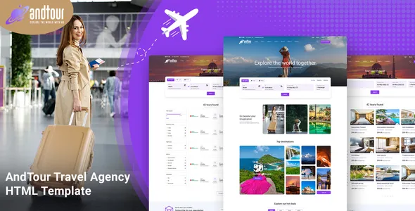 AndTour - Travel Agency React Template