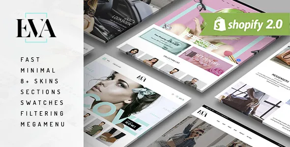 Eva - Responsive eCommerce Shopify Sections Theme