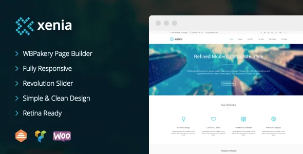 Xenia - Refined WordPress Corporate Theme