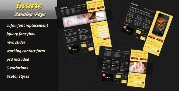 Insure Landing Page