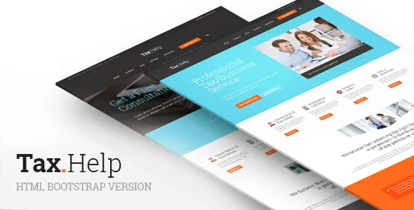 TaxHelp | Finance & Accounting Site Template