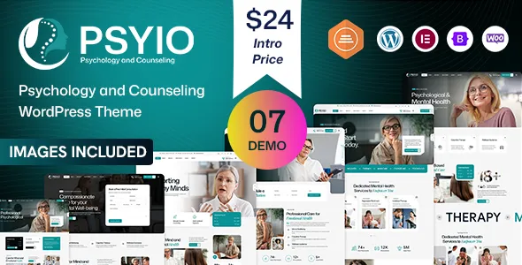 Psyio – Psychology & Counseling WordPress Theme