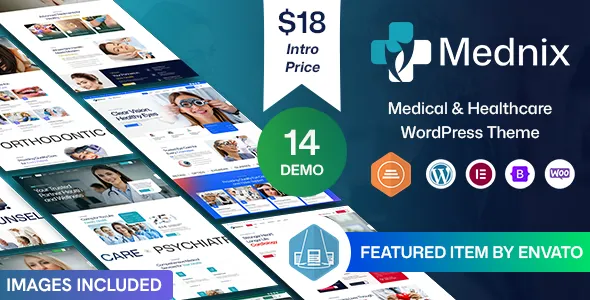 Mednix – Medical & Health Clinic WordPress Theme