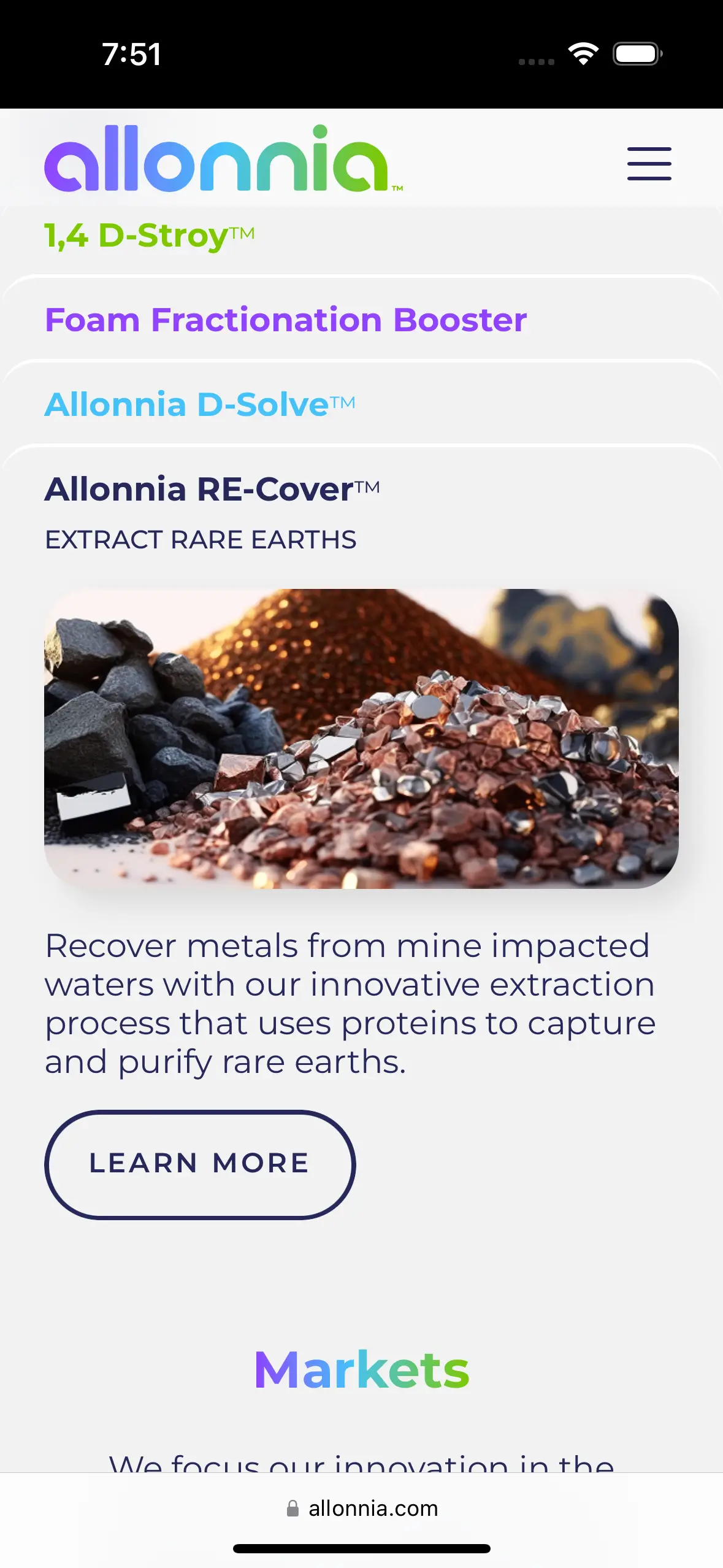 Plataforma de Allonnia