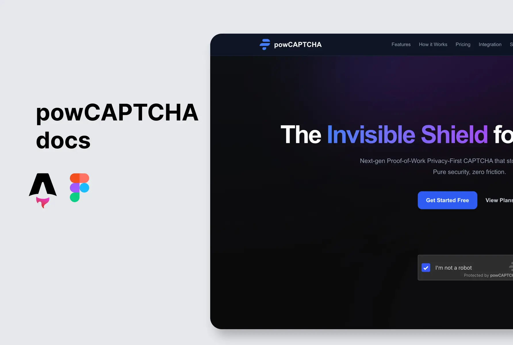 Diseño de la documentación de powCaptcha