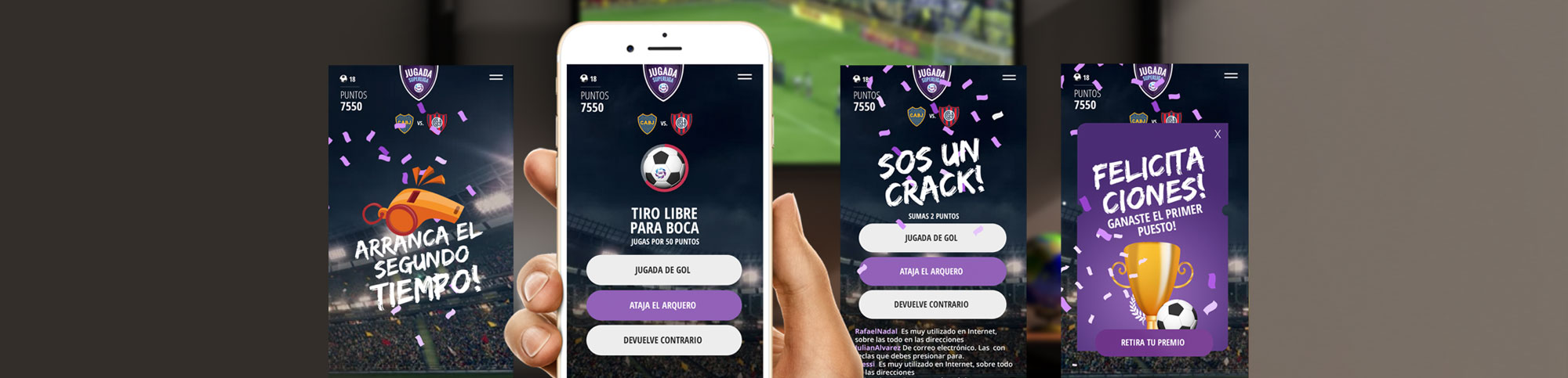Jugada Superliga Screenshots